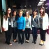 Dr. Lynn Hellerstein with SCCO students