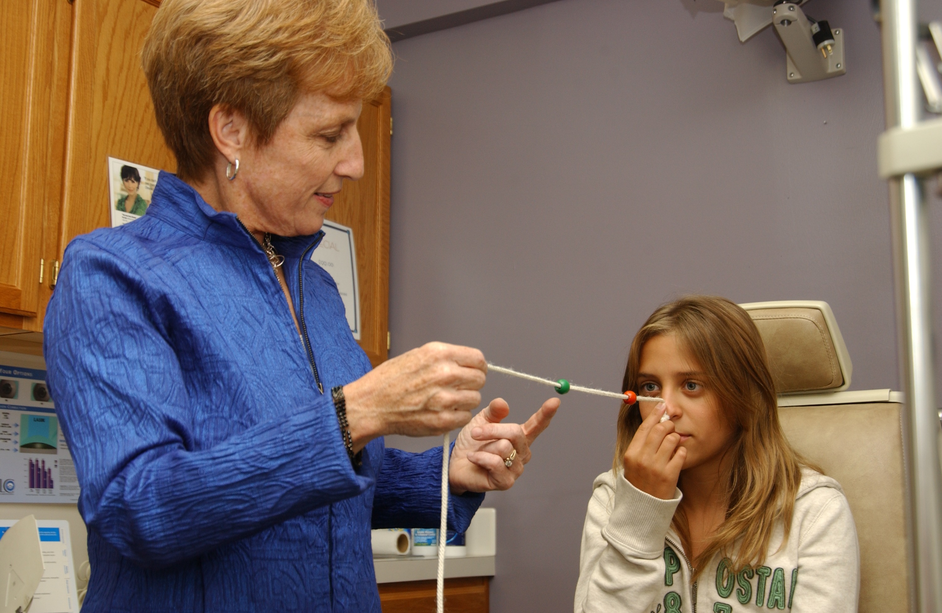 Vision Therapy Success for Convergence Insufficiency - Lynn Hellerstein